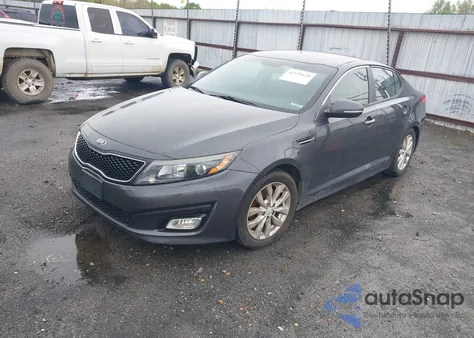 2015 Kia Optima Lx из США, поврежденный, VIN 5XXGM4A79FG440599